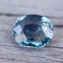Natural Green Sapphire | Oval Cut | 7.70x6.26 mm | 1.66 Carat | Loose Corundum | - £985.12 GBP