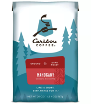 CARIBOU COFFEE MAHOGANY BLEND GROUND COFFEE 20OZ - £17.52 GBP