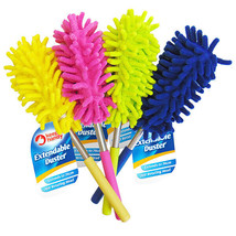 Buzz Extendable Duster 74cm Microfibre Cleaning Tool 360° Rotation Telescopic UK - £6.98 GBP