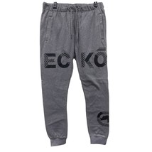 Ecko Unltd. Jogger Sweatpants Men’s Medium Graphic Print Grey Heather  - $29.70