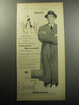 1957 B.F. Goodrich Koroseal Rainwear Advertisement - Tell father you lov... - $18.49