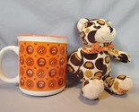 Reeses Peanut Butter Cup Coffee Mug Tea 12oz Galerie with Plush Bear Col... - £15.23 GBP