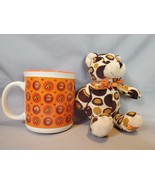 Reeses Peanut Butter Cup Coffee Mug Tea 12oz Galerie with Plush Bear Col... - £13.44 GBP