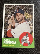 2012 Heritage Baseball #52 Dustin Pedroia Red Sox - £1.55 GBP
