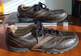 Cherokee Shoes Women&#39;s Sz.5 Brown Garity Casual Slightly distressed Loaf... - $31.30