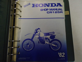 1982 Honda CR125R Service Réparation Atelier Entretien Manuel Usine OEM ... - £41.29 GBP