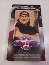 Willie Nelson Greatest Hits Live 1986 VHS Tape - £4.74 GBP