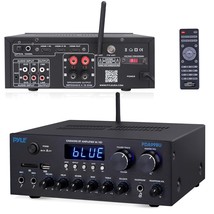 Pyle Bluetooth HD Home Audio Amplifier Receiver Stereo 300W Dual Channel Sound A - £172.09 GBP