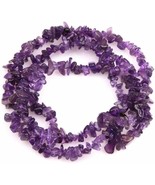 34&quot;Jewelry Making Beads 7mm-8mm Rock Crystal Quartz Chips Beads (Amethyst) - €7,92 EUR