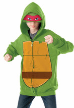 Licensed Teenage Mutant Ninja Turtles Raphael Hoodie Child Costume Medium 889578 - £19.68 GBP