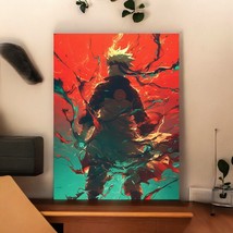 Naruto Uzumki Powerful Aura Alum Wall Decor Metal Art Print Poster Plate... - $13.63 CAD+