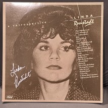 Linda Ronstadt signed lp A Retrospect Original, Vintage, Great Gifts - $3,075.59 MXN