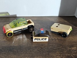 Calello Automoblox Car Lot of Replacement Parts Incomplete Police Truck Wheels - £18.35 GBP