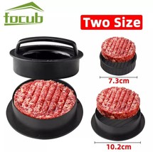 Prensa de carne para hamburguesas, molde antiadherente de forma redonda - $16.71