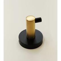 Design House 582734-BGD Kelton Toilet Paper Holder - Matte Black/Satin G... - $22.90