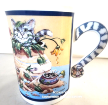 Gary Patterson Comical Cats Little Rascal Porcelain Mug Danbury Mint Vtg... - £16.62 GBP