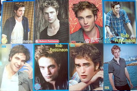 Robert Pattinson ~ (9) Color PIN-UPS, 16&quot;x22&quot; Poster From 2009-2010 ~ Clippings - $10.92