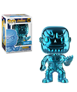 NEW Marvel Infinity War Blue Chrome Thanos Funko Pop Figure - $416.95 MXN