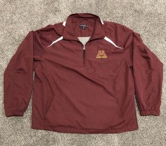 Minnesota Golden Gophers Men’s Large Quarter Zip NCAA Jacket Needs Repair - $8.95