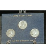 1943 Steel Cent War Time Emergency Issue AA20-7241 Vintage - £39.11 GBP