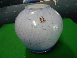 Beautiful  Art Glass TARNOWIEC Vase.......Made in Poland................... - £18.99 GBP