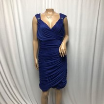 Scarlett Nite  Special Occasion Dress Womens 12 Blue Rhinestone Accents ... - $19.59