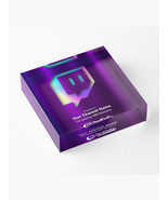 Twitch awards Streamer Follower, Award Plaque Holographic Custom Desig - $70.00