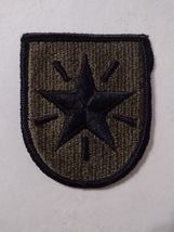 ARMY 36th INFANTRY BRIGADE PATCH SSI SUBDUED (BLACK ON OLIVE) NEW - $3.13