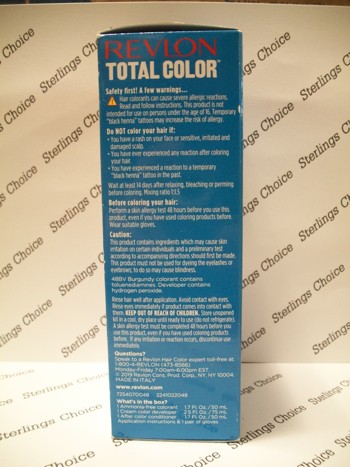 Revlon Total Color Permanent Hair Color #48BV Burgundy Item image 4
