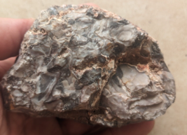 Natural MINERAL Rough Raw FLINT Ancient Stone Rock Modiin Israel #304 - £8.56 GBP
