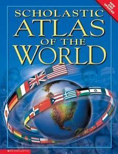 Scholastic Atlas of the World - Homeschool Geography Textbook - $5.42