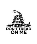 Patriotic Rattlesnake Freedom 6 inch Vinyl Decal, Car Truck Window Lapto... - $5.88