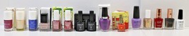 15 LOT of Assorted Brands NEW Nail Polish Purple Blue Gold Red Black Orange+more - £19.74 GBP
