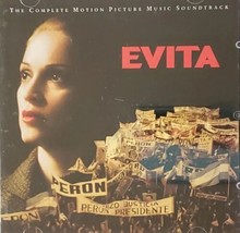 Evita The Complete Motion Picture Music Soundtrack Cd Audio Music 1996 - £7.37 GBP