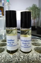 Sandalwood Coconut Cologne Body Oil Fragrance Mens 1/3 Roll On One Bottle - £7.85 GBP