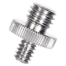 5 Core 1/4&quot; Male to 3/8&quot;-16 Male Threaded Tripod Screw Adapter Standard ... - $7.25