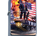 President Donald Trump 2024 L6 Windproof Refillable Flip Top Oil Lighter - £11.59 GBP