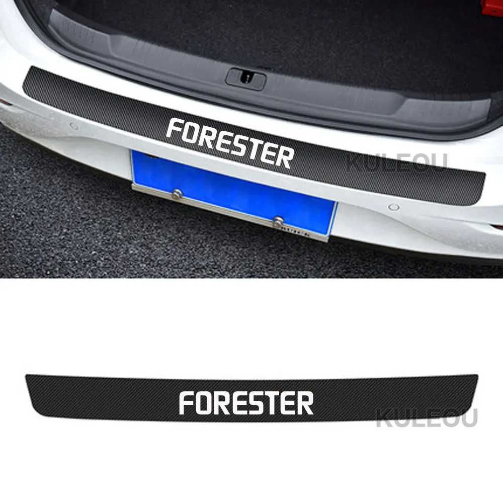 For  Forester Car Trunk Rear Guard Plate Sticker Auto Rear Bumper Decoration Dec - £51.21 GBP