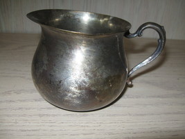 Sheridan Silver Plate Pitcher Personal Creamer 1946 - $9.95