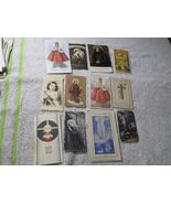 12 VINTAGE RELIGIOUS PRAYER HOLY CARDS catholic Christian 1930s-40s - $29.69