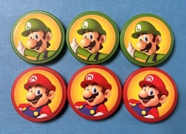 Super Mario Brothers Checkers Collector’s Edition Replacement Parts Pieces - £7.77 GBP