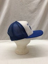 Trucker Hat Baseball Cap Vintage SnapBack Mesh HOMARK Red Lake Falls, MN - $39.99