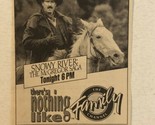 Snowy River The McGregor Saga Vintage Tv Guide Print Ad TPA24 - $5.93