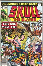 Skull the Slayer Comic Book #8 Marvel Comics 1976 FINE - £4.73 GBP