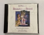 Beauty and the Beast CD 1991 Original Motion Picture Soundtrack - £6.38 GBP