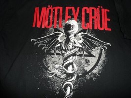 Motley Crue - 2021 Dr. Feelgood con Licencia Camiseta Negra ~ Nunca Worn ~ XL - £14.12 GBP