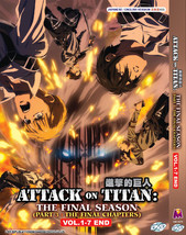 Anime DVD Attack on Titan The Final Season Part 3 Final Chapters English Dubbed - £17.25 GBP