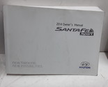 2014 Hyundai Santa Fe Sport Owners Manual - $34.65