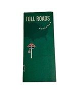 Vintage Toll Roads Map Brochure Ohio Indiana Iowa Michigan Standard Oil ... - £14.68 GBP