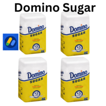 B00ASDT8A2 Domino Granulated Pure Cane White Sugar 4 Lb Bag (Pak OF4) - £17.73 GBP